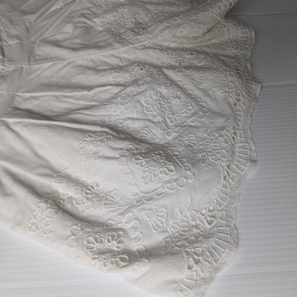 J.Crew Pleated Eyelet Skort in White (Ivory) Size 00 - Picture 5 of 13